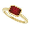 Natural Mozambique Garnet | Emerald | 7 x 5mm