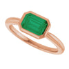 Lab-Grown Emerald | Emerald | 7 x 5mm