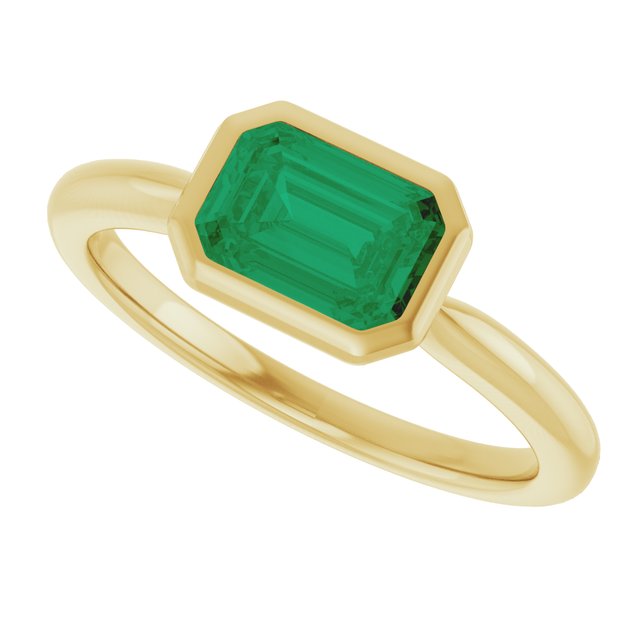 Lab-Grown Emerald | Emerald | 7 x 5mm