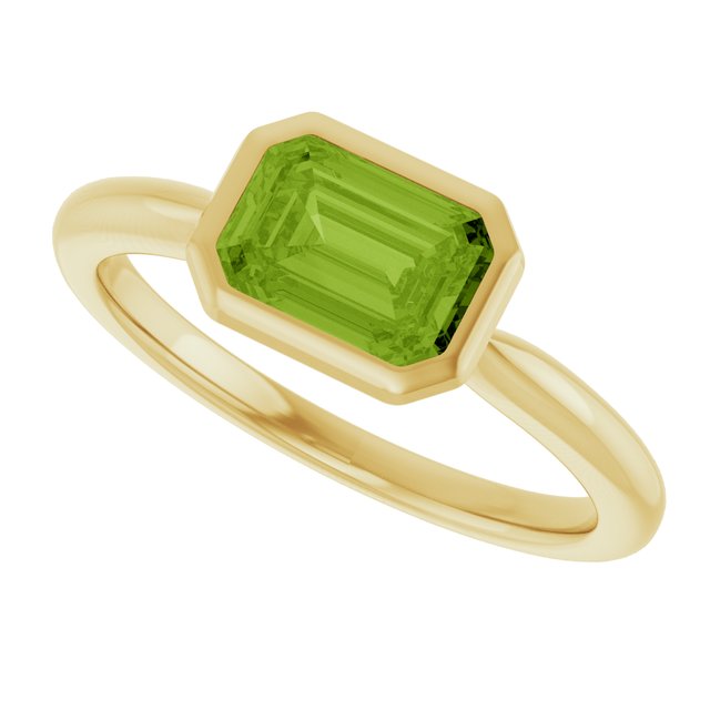 Natural Peridot | Emerald | 7 x 5mm