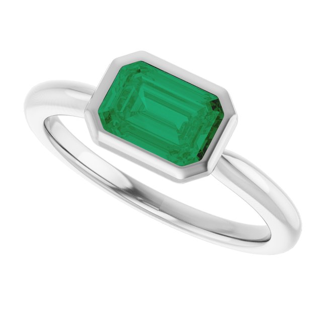 Lab-Grown Emerald | Emerald | 7 x 5mm