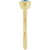 Natural Sky Blue Topaz | Oval | 6 x 4mm
