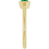 Lab-Grown Emerald | Oval | 6 x 4mm