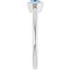 Natural Sky Blue Topaz | Oval | 6 x 4mm