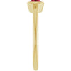 Lab-Grown Ruby | Oval | 6 x 4mm