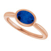 Lab-Grown Blue Sapphire | Oval | 7 x 5mm