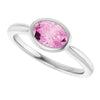 Lab-Grown Pink Sapphire | Oval | 7 x 5mm