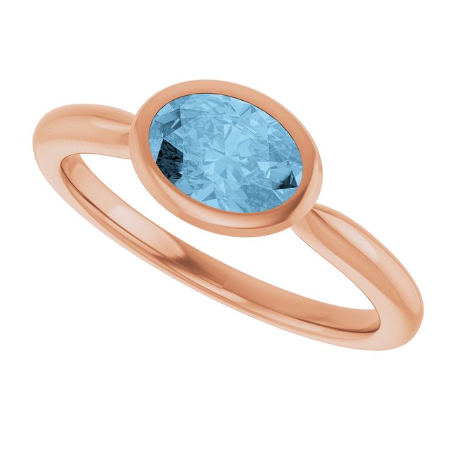 Natural Sky Blue Topaz | Oval | 7 x 5mm