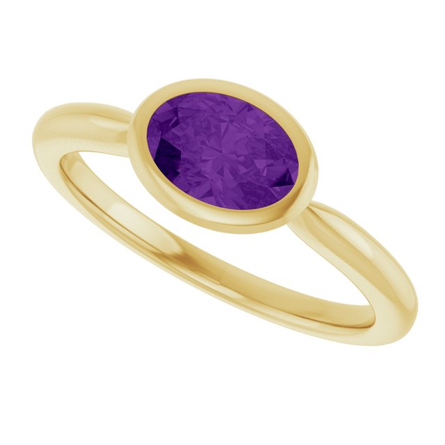 Natural Amethyst | Oval | 7 x 5mm