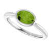 Natural Peridot | Oval | 7 x 5mm