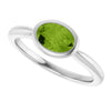 Natural Peridot | Oval | 7 x 5mm