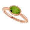Natural Peridot | Oval | 7 x 5mm