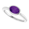 Natural Amethyst | Oval | 7 x 5mm