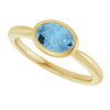 Natural Sky Blue Topaz | Oval | 7 x 5mm