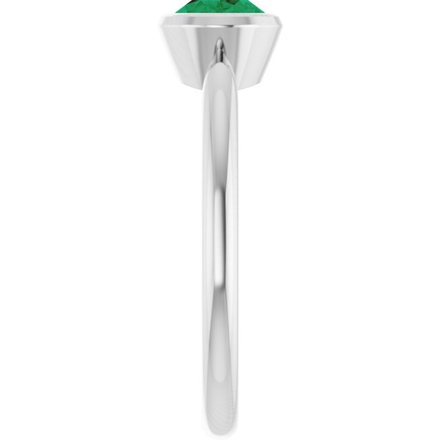 Lab-Grown Emerald | Oval | 7 x 5mm
