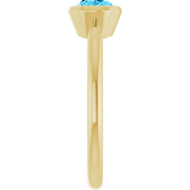 Natural Aquamarine | Oval | 7 x 5mm