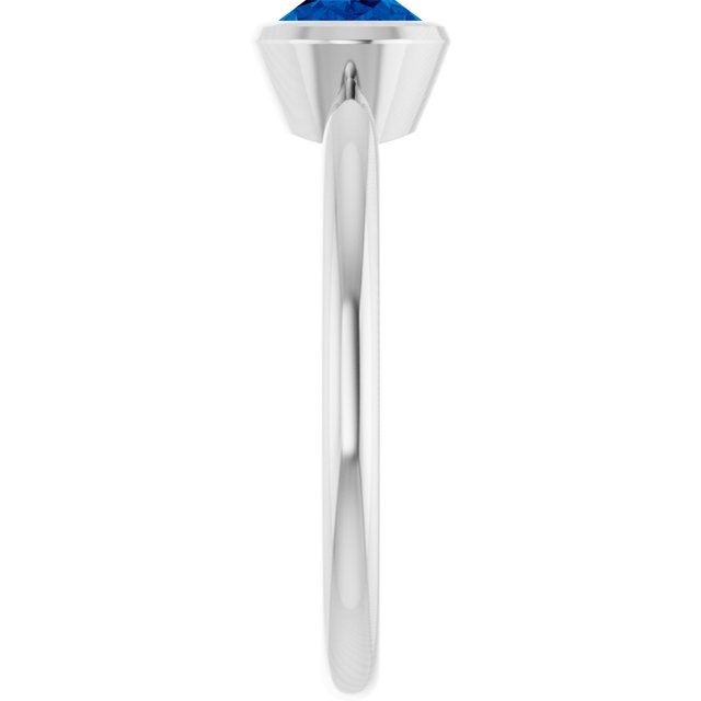 Lab-Grown Blue Sapphire | Oval | 7 x 5mm