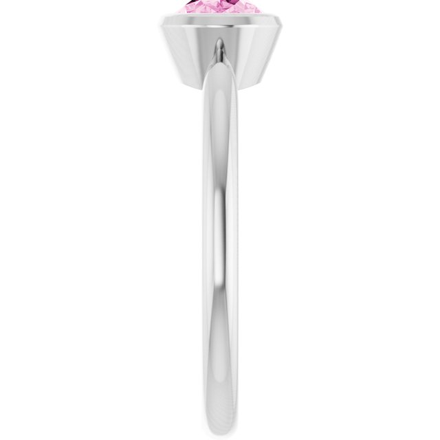 Lab-Grown Pink Sapphire | Oval | 7 x 5mm