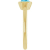 Natural Aquamarine | Oval | 7 x 5mm