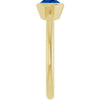 Lab-Grown Blue Sapphire | Oval | 7 x 5mm