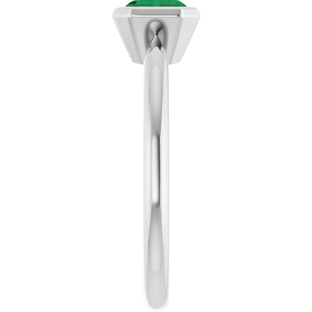 Lab-Grown Emerald | Emerald | 7 x 5mm
