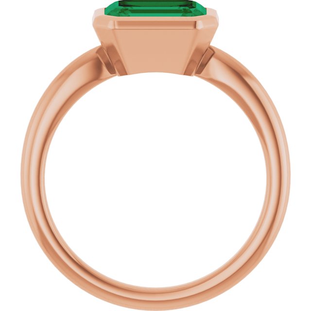 Lab-Grown Emerald | Emerald | 8 x 6mm