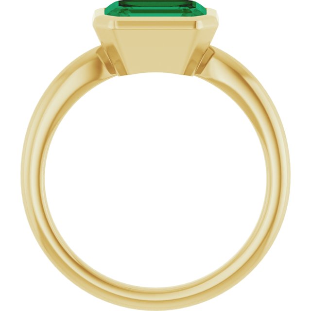 Lab-Grown Emerald | Emerald | 8 x 6mm