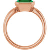 Lab-Grown Emerald | Emerald | 8 x 6mm