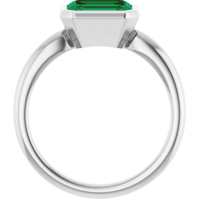Lab-Grown Emerald | Emerald | 8 x 6mm