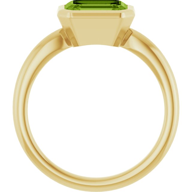 Natural Peridot | Emerald | 8 x 6mm