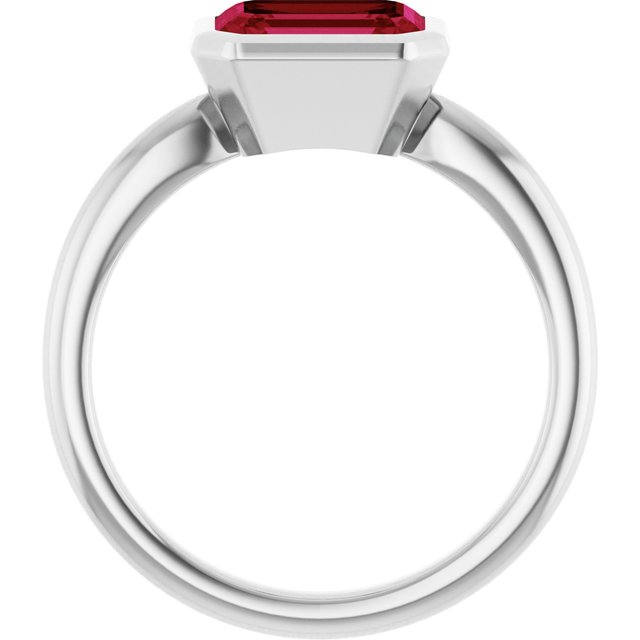 Lab-Grown Ruby | Emerald | 8 x 6mm
