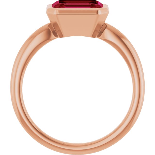 Lab-Grown Ruby | Emerald | 8 x 6mm