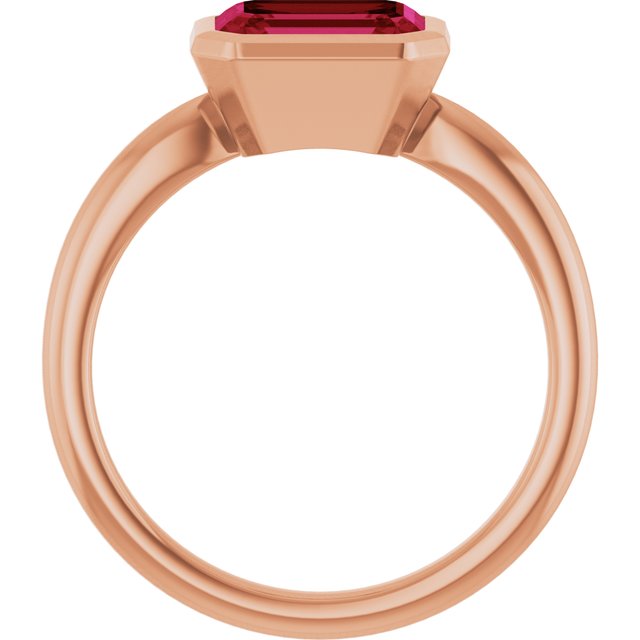 Lab-Grown Ruby | Emerald | 8 x 6mm
