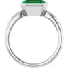 Lab-Grown Emerald | Emerald | 8 x 6mm