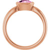 Lab-Grown Pink Sapphire | Oval | 7 x 5mm