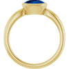 Lab-Grown Blue Sapphire | Oval | 7 x 5mm
