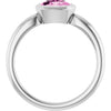 Lab-Grown Pink Sapphire | Oval | 7 x 5mm