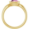 Lab-Grown Pink Sapphire | Oval | 7 x 5mm