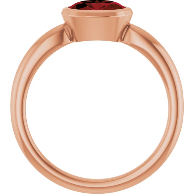 Natural Mozambique Garnet | Oval | 7 x 5mm