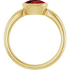 Lab-Grown Ruby | Oval | 7 x 5mm