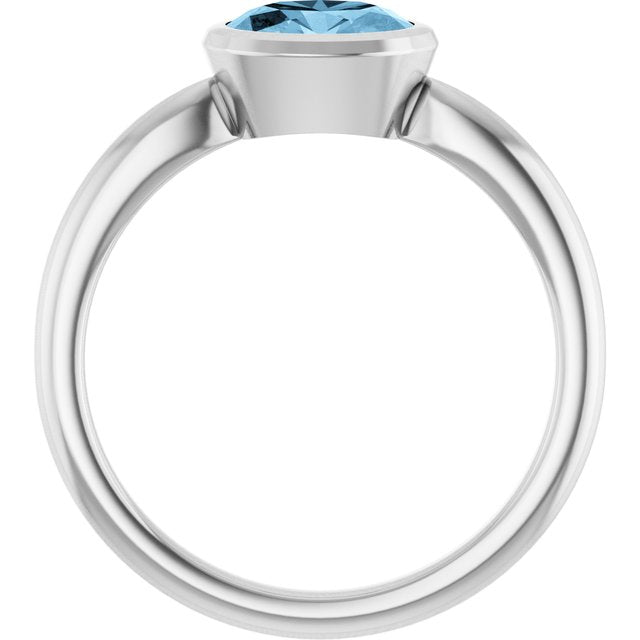Natural Sky Blue Topaz | Oval | 7 x 5mm