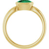 Lab-Grown Emerald | Oval | 7 x 5mm