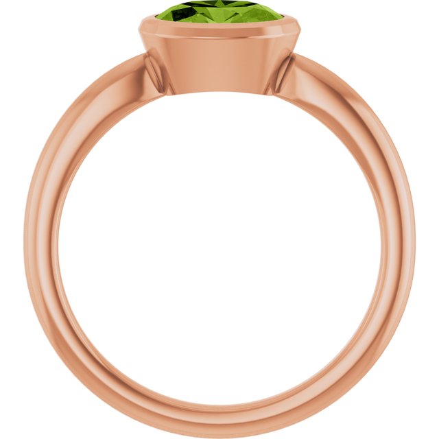 Natural Peridot | Oval | 7 x 5mm