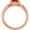 Lab-Grown Ruby | Oval | 7 x 5mm