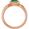 Lab-Grown Emerald | Oval | 7 x 5mm