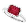 Lab-Grown Ruby | Emerald | 8 x 6mm