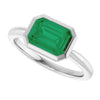 Lab-Grown Emerald | Emerald | 8 x 6mm