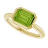 Natural Peridot | Emerald | 8 x 6mm