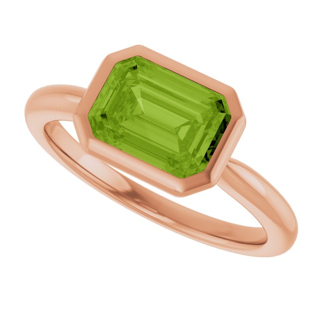 Natural Peridot | Emerald | 8 x 6mm