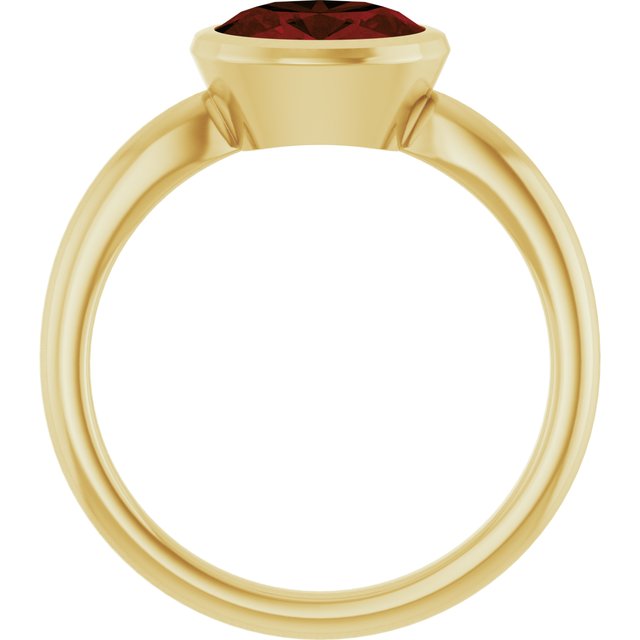 Natural Mozambique Garnet | Oval | 8 x 6mm